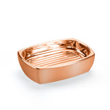 Saboneteira Bancada Rose Gold Linha Conceito- 12,8cm