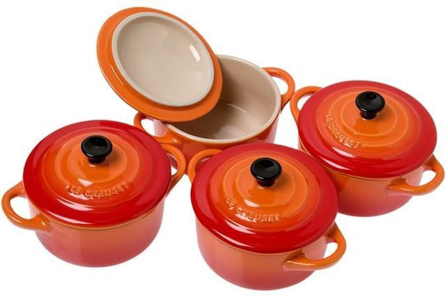 Mini Cocotte Caçarola Cerâmica Laranja Le Creuset - 14 cm