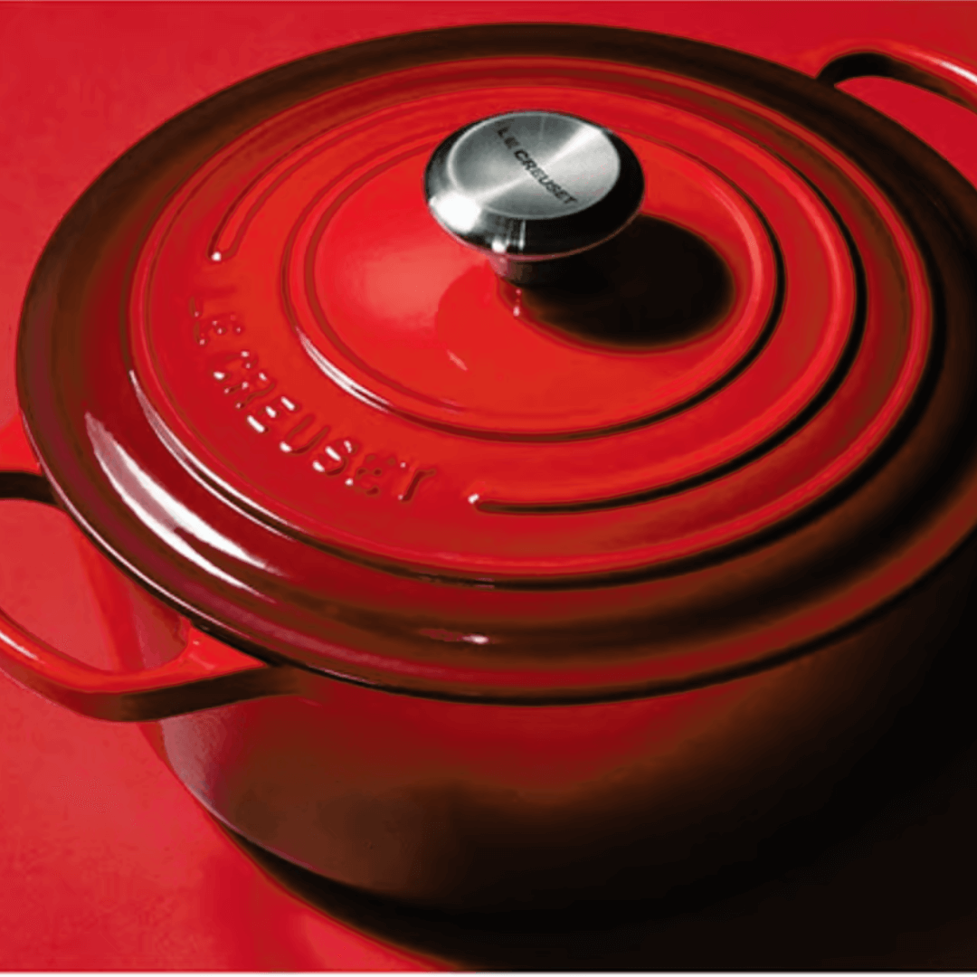 Panela Redonda Ferro Signature Vermelha Le Creuset - 22 cm