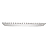 Travessa Cristal de Chumbo Oval Pearl 30cm