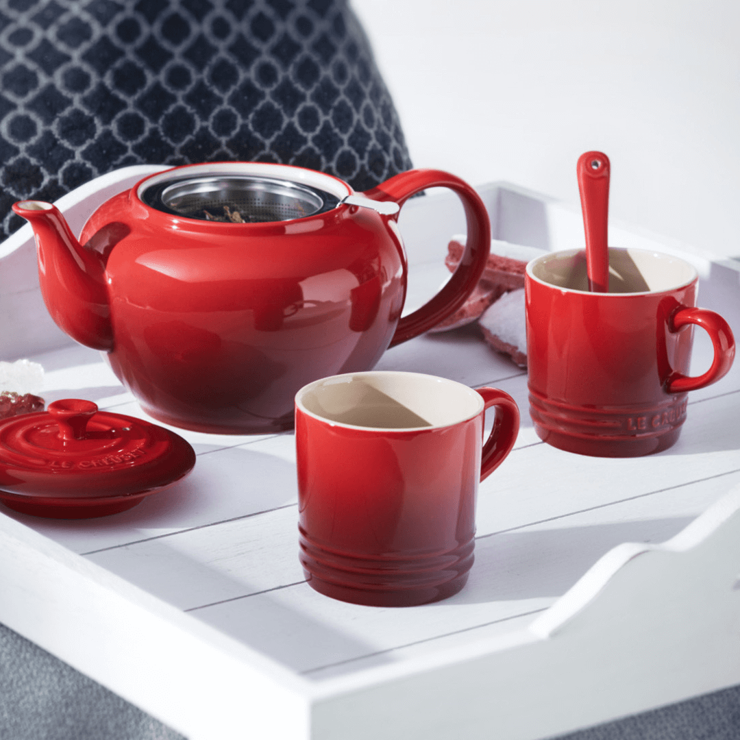 Bule de Chá Classico Vermelho 1,3 Litros Le Creuset