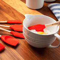 Espátula Grande Silicone Vênus Vermelha Le Creuset