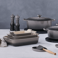 Travessa Retangular Heritage Flint 26cm Le Creuset