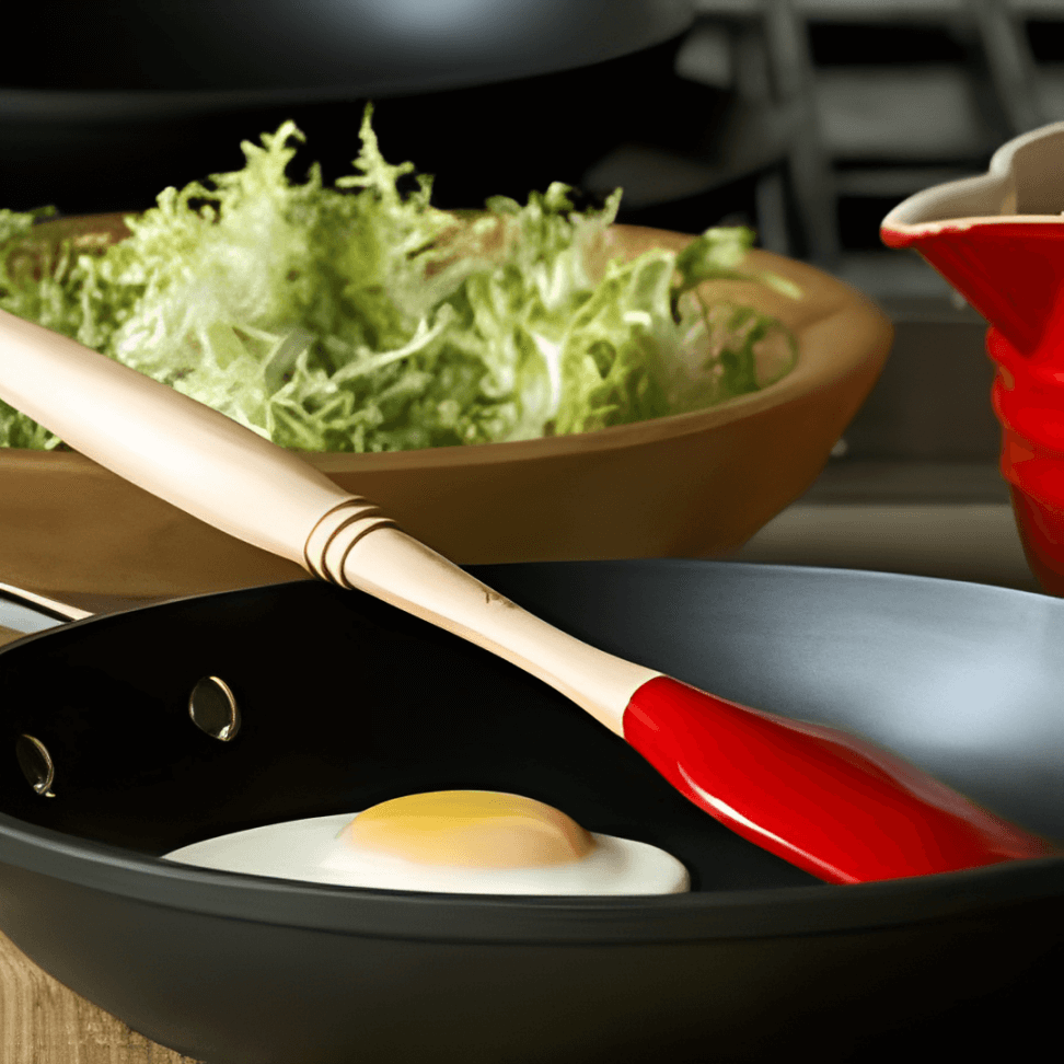 Espátula Pequena Silicone Vênus Vermelha Le Creuset