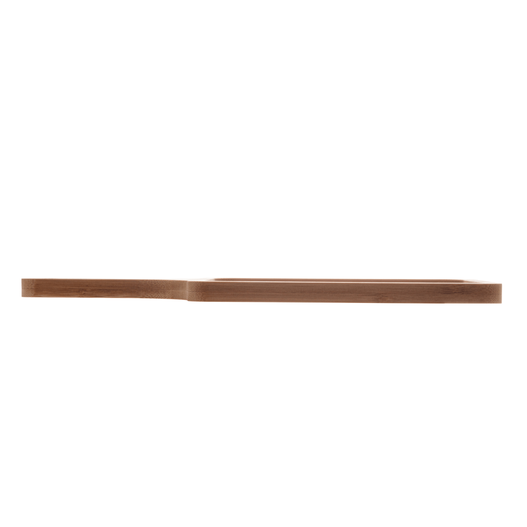 Tábua Para Servir em Bambu com Cabo 50cm x 15cm