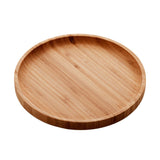 Bandeja de Bambu Round 20 x 20 x 1,5 cm - Ela Decora