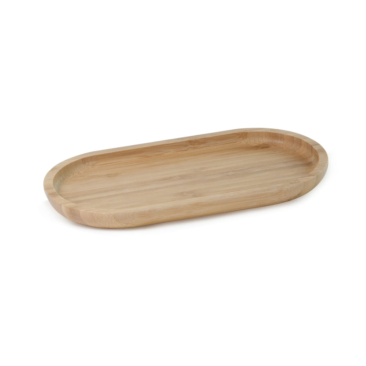 Bandeja Oval de Bambu Ecokitchen 24cm - Ela Decora