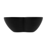 Bowl Coração Decorativo de Cerâmica Heart Preto 21cm - Ela Decora