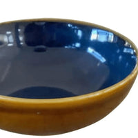 Bowl Noir em Cerâmica Azul 600ml - Ela Decora