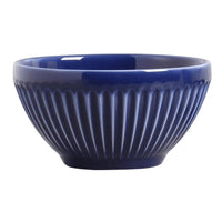 Bowl Plisse Azul Navy 367ml - Ela Decora