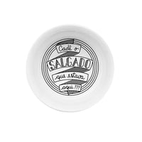 Bowl Ramequin de Porcelana Salgado Preta 180ml - Ela Decora