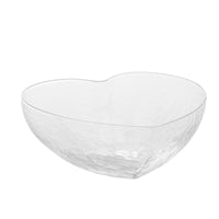 Bowl Vidro Martelado Coração Heart - 15 cm - Ela Decora