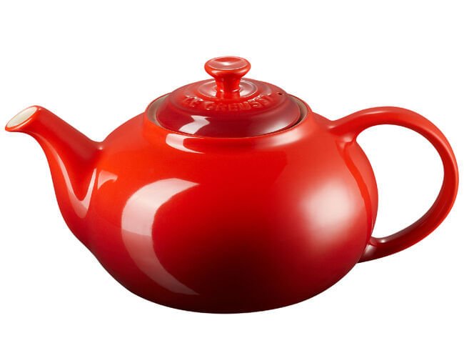 Bule de Chá Classico Vermelho 1,3 Litros Le Creuset - Ela Decora