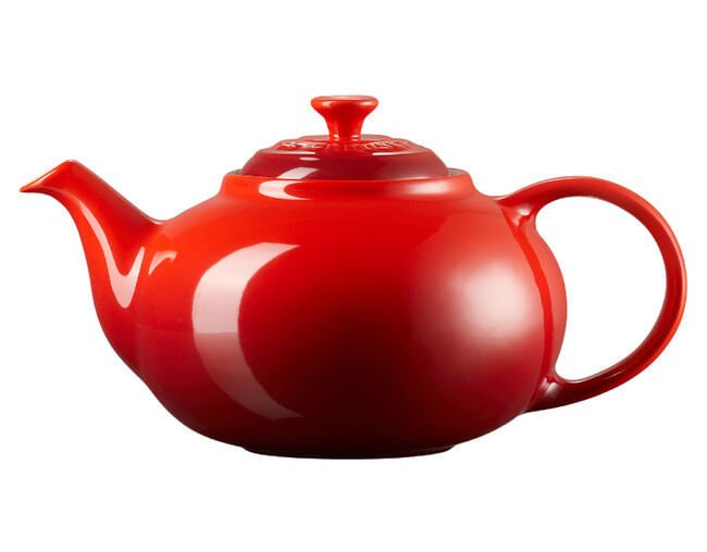 Bule de Chá Classico Vermelho 1,3 Litros Le Creuset - Ela Decora