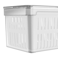 Organizador Clear Fresh com Cesto 5 Litros