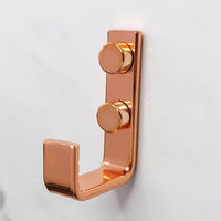 Cabide Suporte Multiuso Para Toalha de Parede Rose Gold - Ela Decora