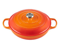 Caçarola Buffet Signature Laranja 40cm Le Creuset - Ela Decora