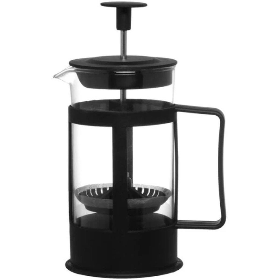 Cafeteira Prensa Francesa Good Coffe Preta 350ml - Ela Decora