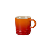 Caneca Espresso Cerâmica Laranja Le Creuset - 100 ml - Ela Decora