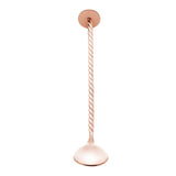 Colher Bailarina de Aço Inox Tress Rose Gold 26cm - Ela Decora