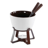 Conjunto de Fondue Binche em Cerâmica 5 Peças 300ml - Ela Decora