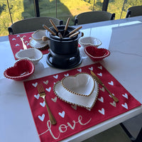 Conjunto de Fondue Lucerna Preto 11 Peças - Ela Decora