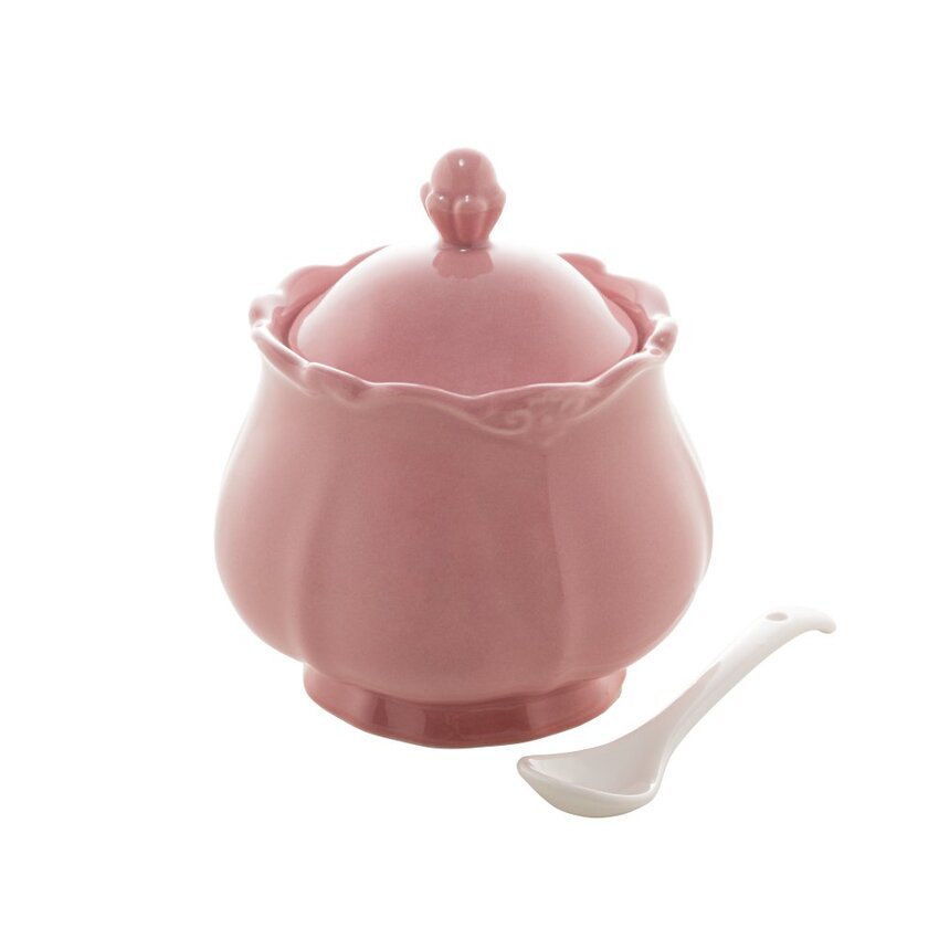 Conjunto para Chá Fancy em Porcelana Rose 3 Peças - Ela Decora