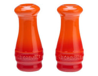 Conjunto Saleiro e Pimenteiro Laranja 110ml Le Creuset - Ela Decora