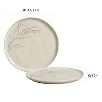 Prato Raso Bio Stoneware Luau 27,5cm