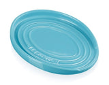 Descanso Oval para Colher Azul Caribe Le Creuset - Ela Decora