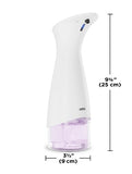 Dispenser Porta Detergente Automático com Sensor Espuma Otto Branco 280ml - Ela Decora