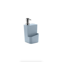 Dispenser Porta Detergente com Porta Esponja Trium Azul Glacial 650 Ml - Ela Decora