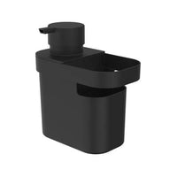 Dispenser Porta Detergente e Organizador de Pia Trium Preto 650 Ml - Ela Decora