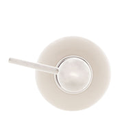 Dispenser Porta Sabonete Líquido de Cerâmica Bath Branco 350ml - Ela Decora