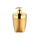 Dispenser Porta Sabonete Liquido Dourado 16cm - Ela Decora