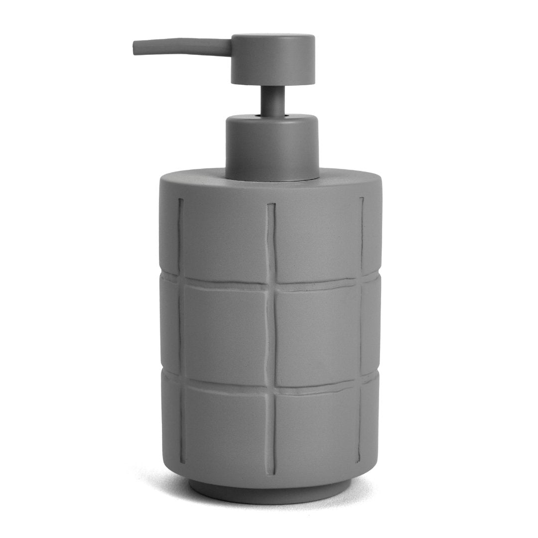 Dispenser Porta Sabonete Liquido em Cimento - Ela Decora