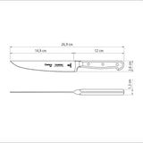 Faca em Aço Inox Century 26,9cm Tramontina - Ela Decora