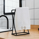 Porta Toalha Lavabo Black Aço Preto