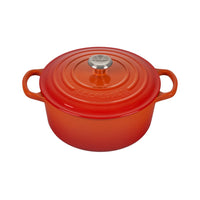 Panela Redonda Signature laranja 24cm Le Creuset 