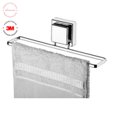 Toalheiro de Lavabo Fixação 3M 25cm Cromado - Ela Decora