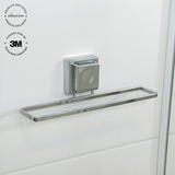 Toalheiro de Lavabo Fixação 3M 25cm Cromado - Ela Decora